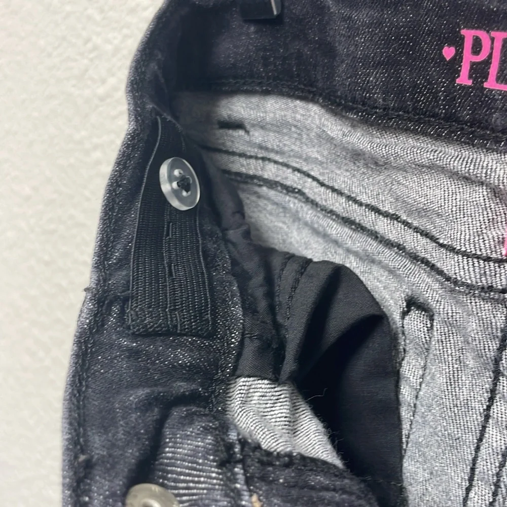 Children's Place Black Flare Denim Jeans Girl’s Kid’s Size 4